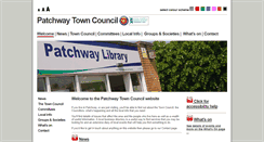 Desktop Screenshot of patchway-town.co.uk